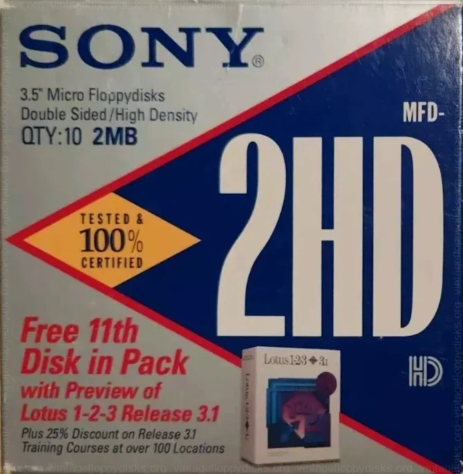 Sony MFD-2HD