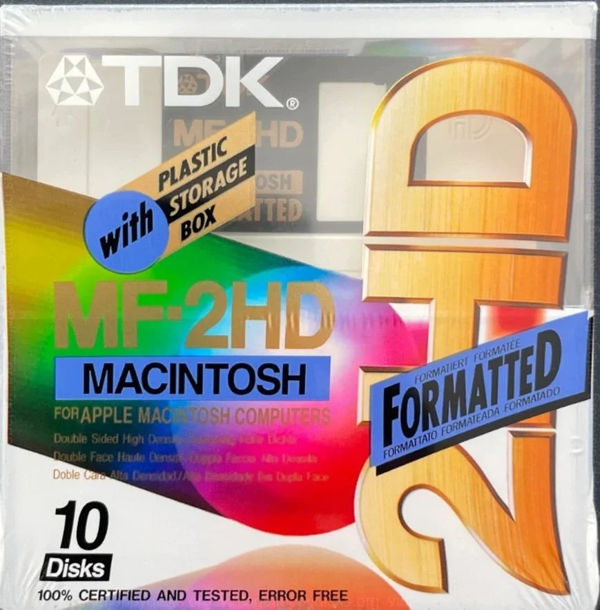 TDK MF-2HD Macintosh