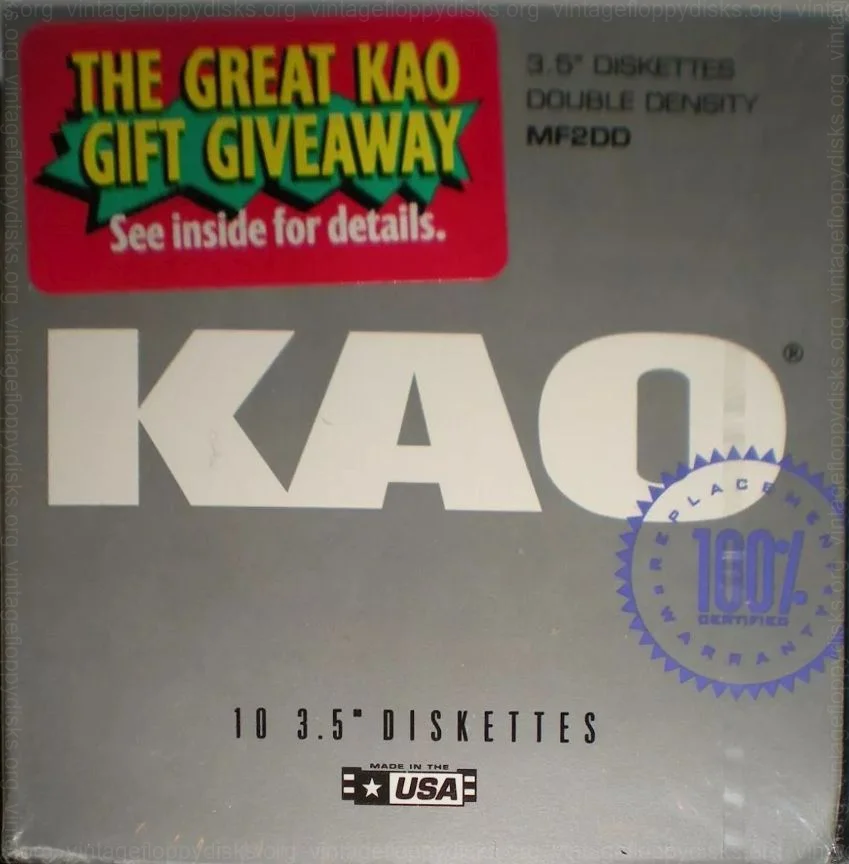 KAO MF2DD
