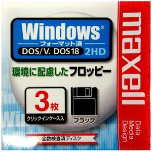 Maxell Windows DOS/V. DOS18
