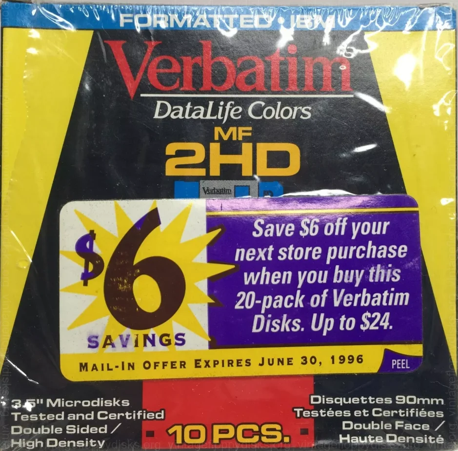 Verbatim DataLife Colors MF 2HD