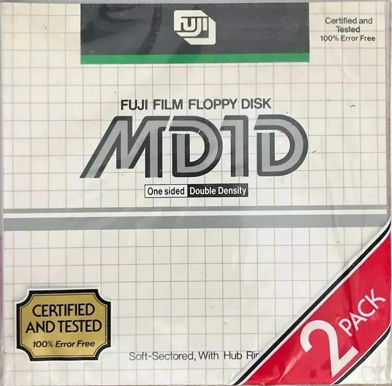 Fuji Film Floppy Disk MD1D