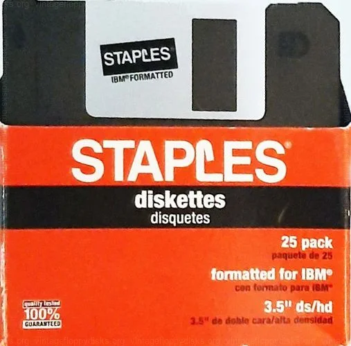 Staples Diskettes
