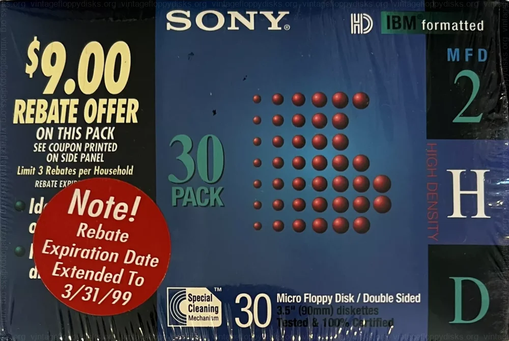 Sony MFD 2HD
