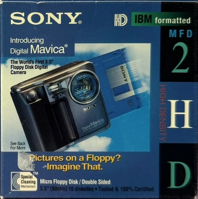 Sony MFD 2HD