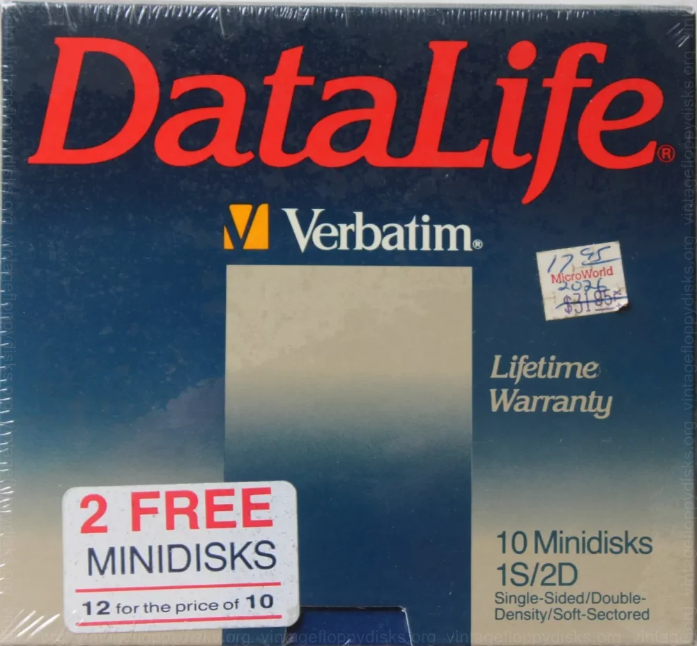 DataLife Verbatim 1S/2D