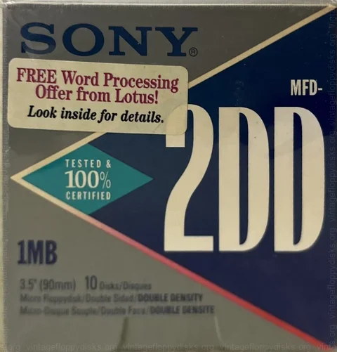 Sony MFD-2DD