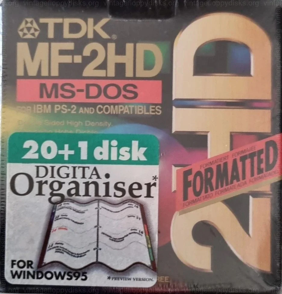 TDK MF-2HD MS-DOS