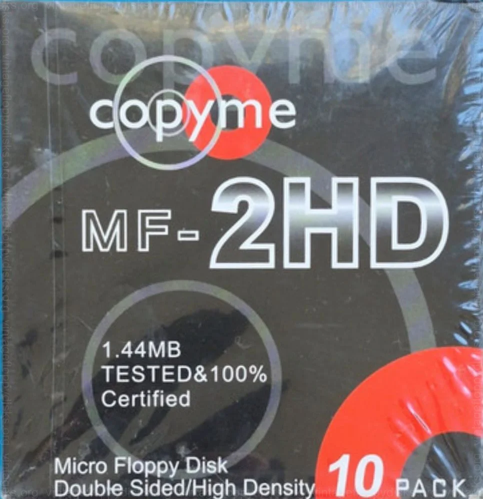 copyme - a vintage floppy disk series from copyme