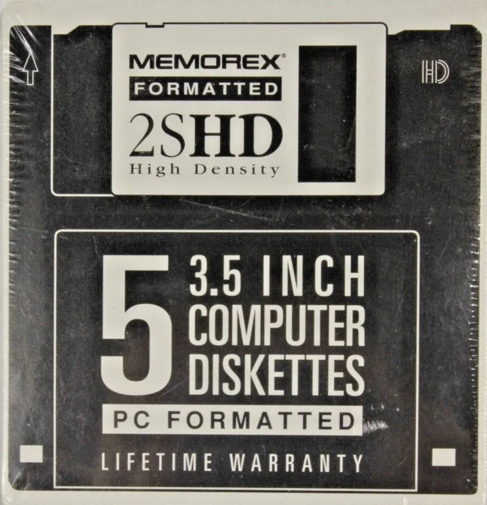 "Black Floppy Disk" Series