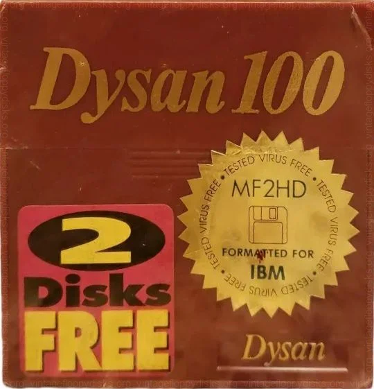Dysan 100 MF2HD