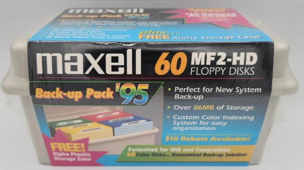 Maxell MF2-HD Back-up Pack '95