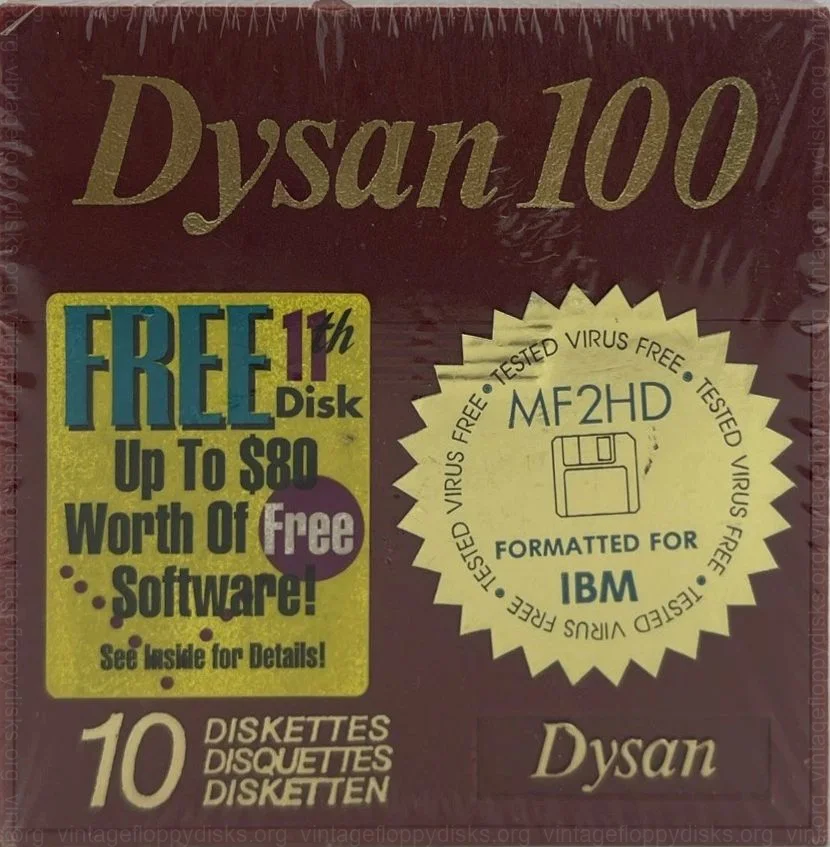 Dysan 100 MF2HD