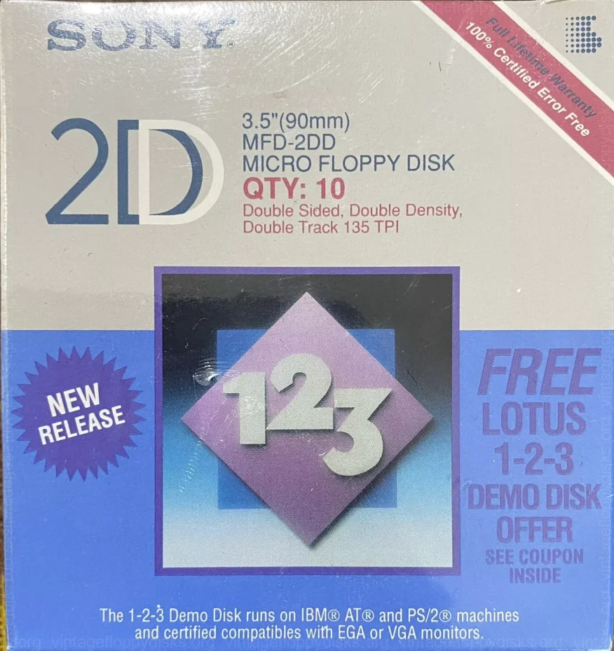 Sony MFD-2DD
