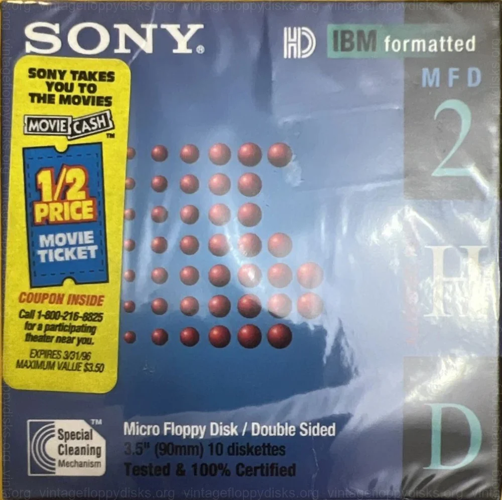 Sony MFD 2HD