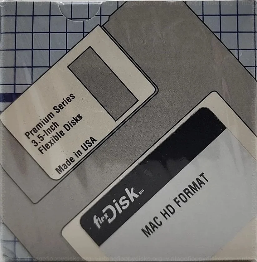 Flex Disk - a vintage floppy disk series from Flex Disk