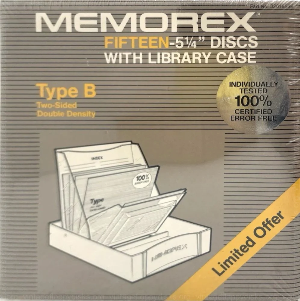 Memorex Type B 2S/2D