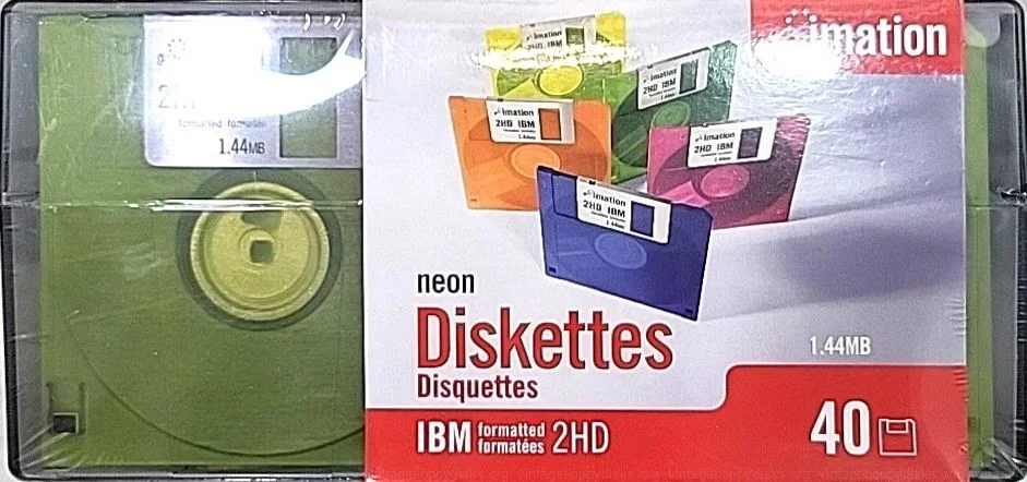 Imation neon Diskettes 2HD