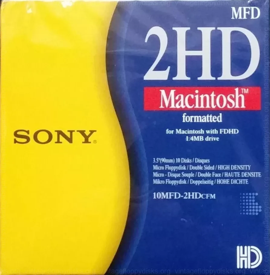 Sony MFD 2HD