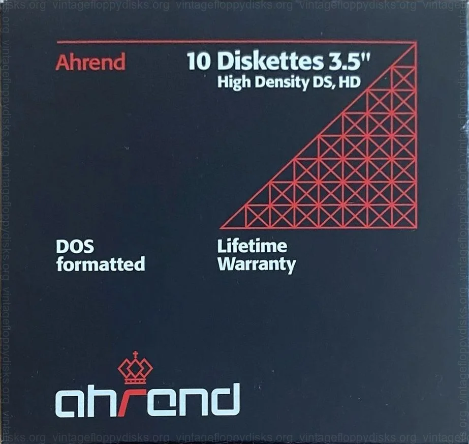 Ahrend vintage floppy disks
