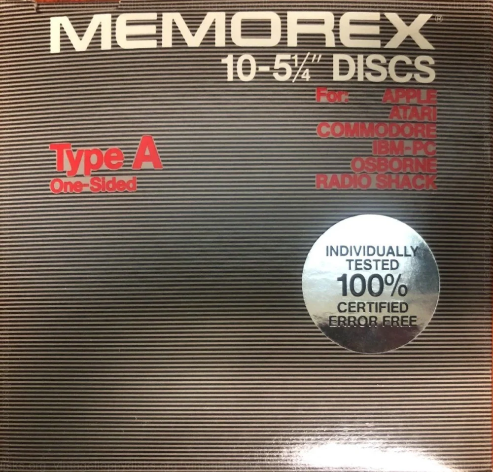 Memorex Type A 1S/2D