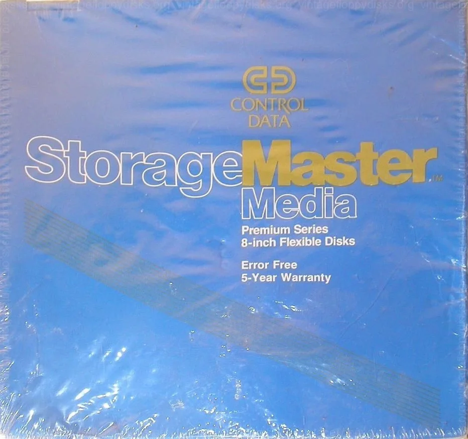 Control Data Storage Master Media