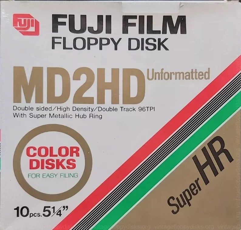 Fuji Film Floppy Disk MD2HD