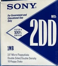 Sony MFD-2DD