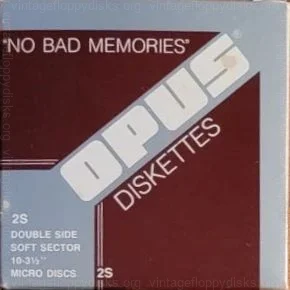Opus - a vintage floppy disk pack from Opus