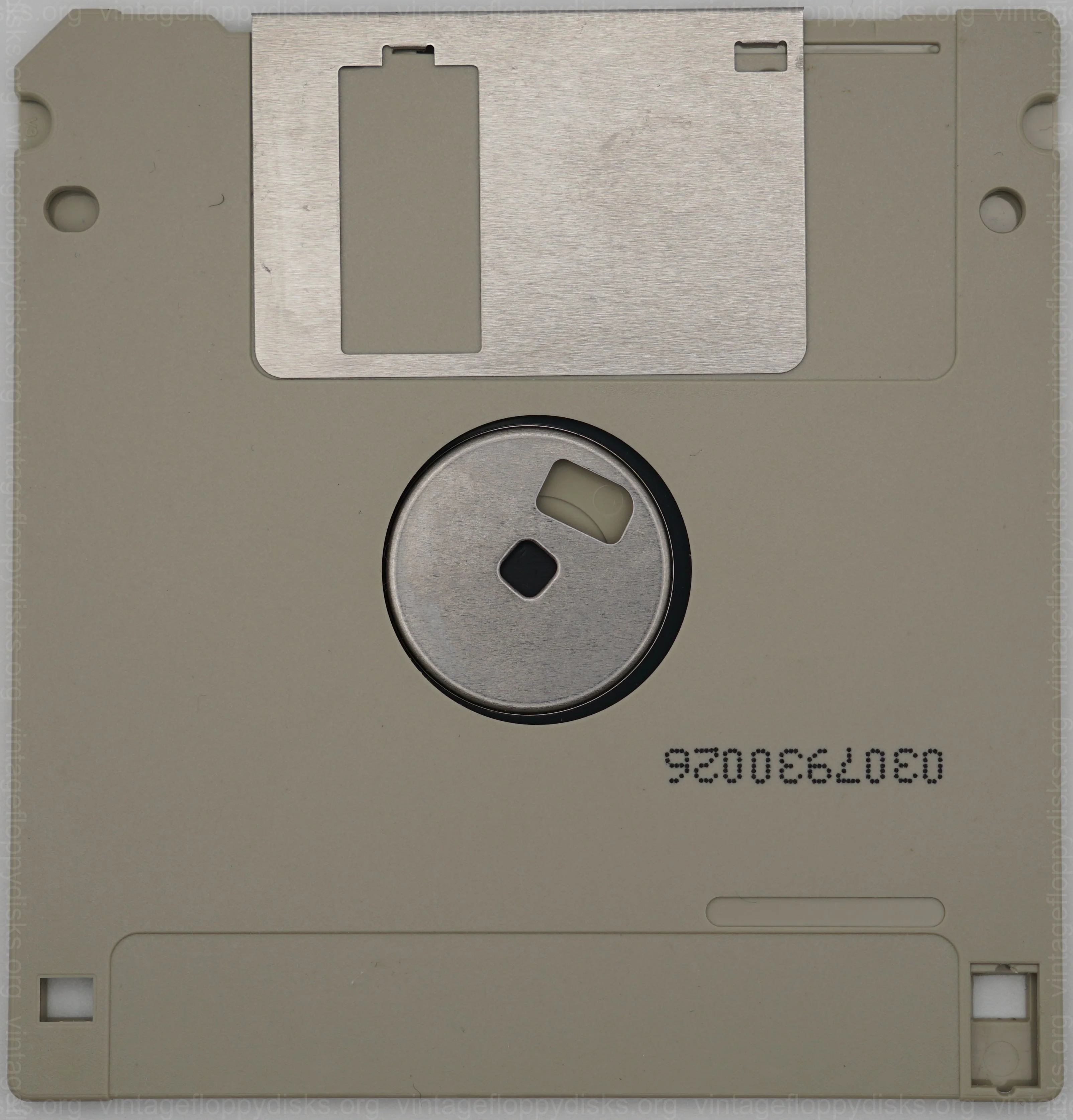 Disk XX-35-0015-001 - Back