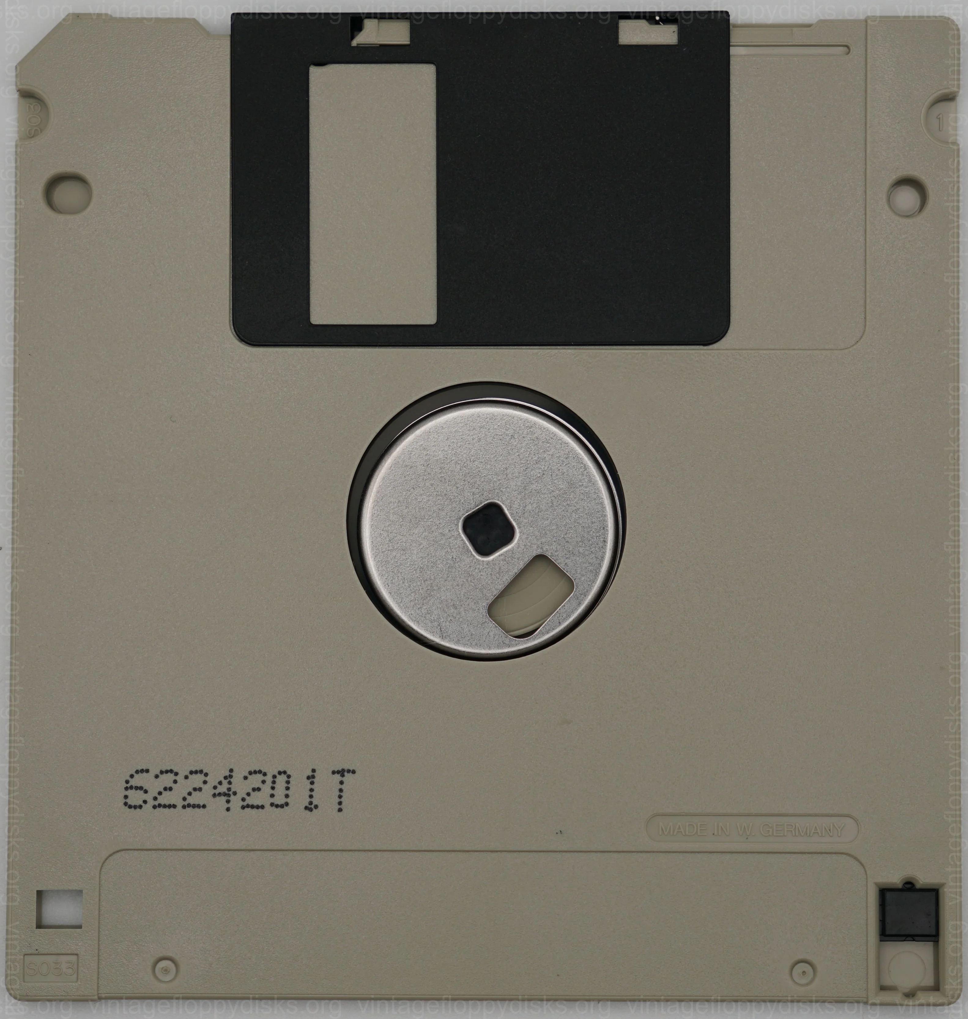 Disk F1-35-0004-001 - Back