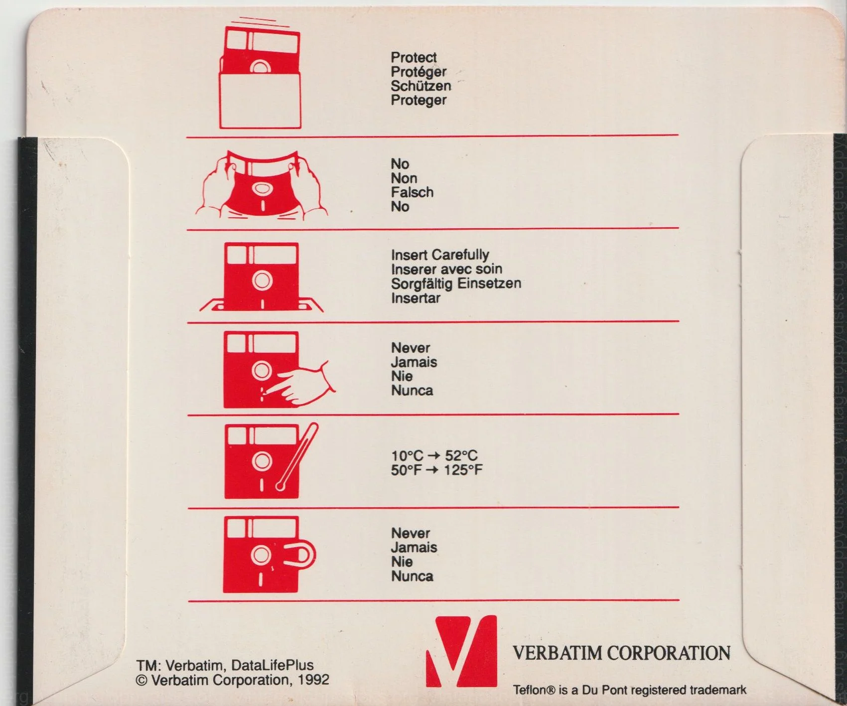 Sleeve V1-525-004 - Back